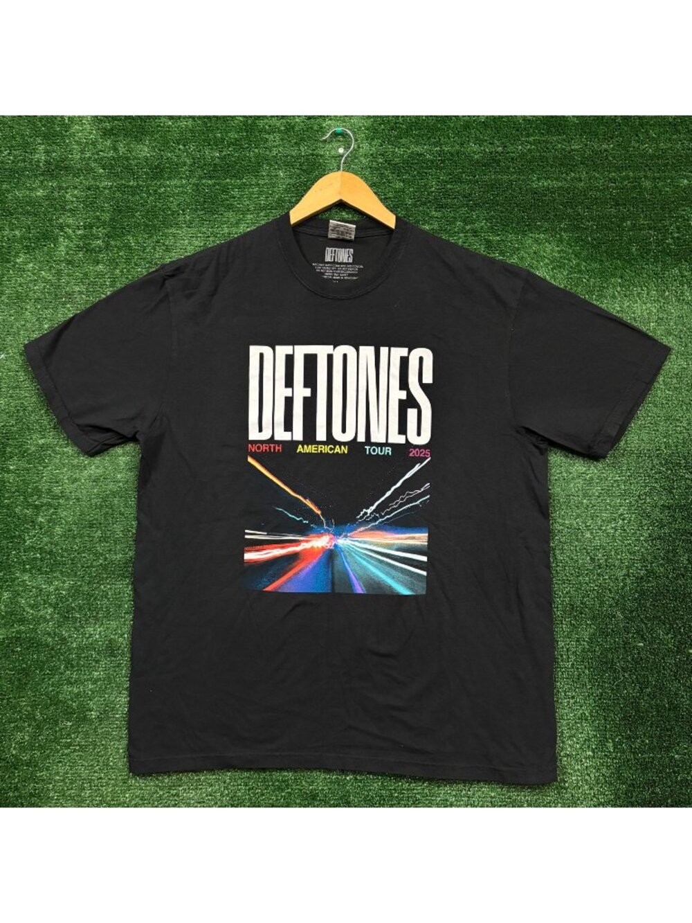 Deftones North American Tour Nu Metal Band T-Shirt Size Extra Large